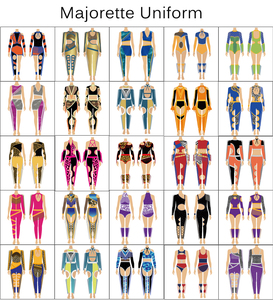 Offre Spéciale nouvelle mode léopard Sexy taille haute Cheer formation Dancewear Cheerleading uniforme <span class=keywords><strong>Majorette</strong></span> équipe Costume - Product Image 6
