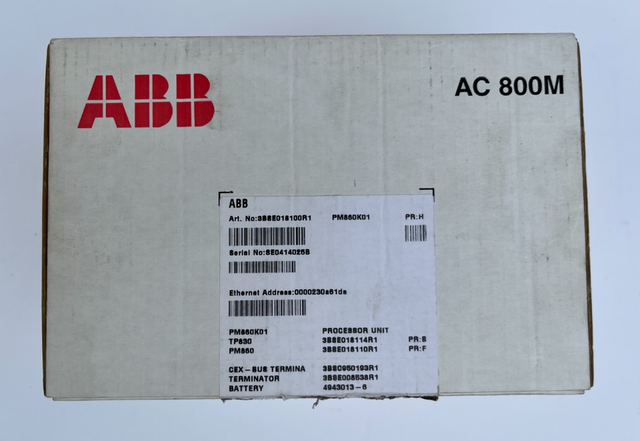 PM860K01 3BSE018100R1 PLC Processor Unit Kit for Industrial Controller CPU Application
