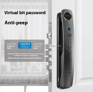 インテリジェント多機能ワイヤレススマート生体認証顔認識と指紋ロックフィンガープリント家庭用ロック - Product Image 6