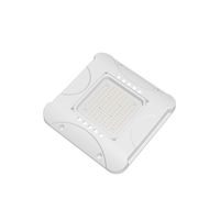 Auvent Led au Design moderne avec lampe de Station-service à haute luminosité 100w 150W 200W 240W