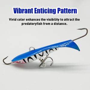 Esca Artificiale Affondante per Bass, Jig in Metallo con Piombo Bilanciato per <span class=keywords><strong>Pesca</strong></span> sul Ghiaccio Invernale - Product Image 5