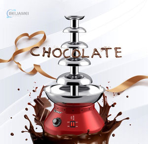 <span class=keywords><strong>Fontaine</strong></span> à chocolat commerciale, <span class=keywords><strong>Fontaine</strong></span> à cascade de chocolat double usage avec distributeur en tour et robinet - Product Image 5
