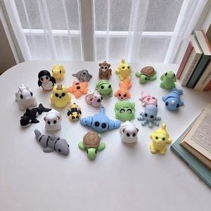 Mini-figurines imprimées en 3D personnalisées, jouets de dessin animé articulés, petits animaux portables, cadeau promotionnel tendance - Product Image 4