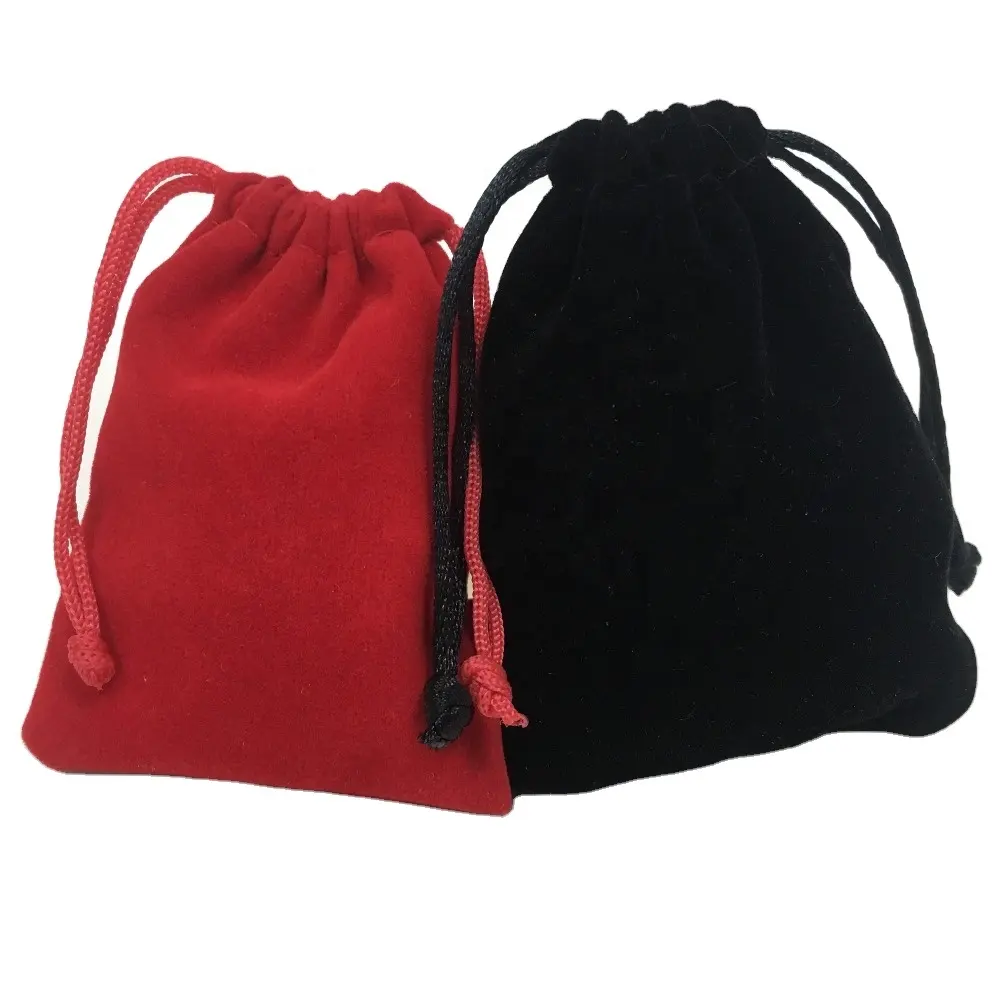 Small Velvet Pouches Jewellery Packaging Bag Velvet Bags