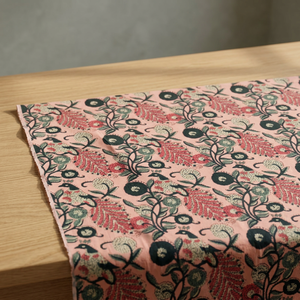 Grossiste de tissu indien imprimé à l'écran 100 % coton, matière première pour robes, tissu en coton léger imprimé à la main - Product Image 1