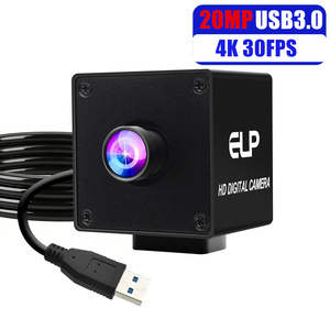 Caméra USB 3.0 20MP 4K avec objectif 95 degrés sans distorsion, capteur AR2020, 27,5 ips, 0,1 Lux, faible luminosité, webcam industrielle UVC pour vision artificielle - Product Image 1