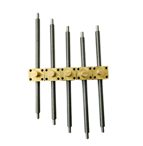 304 Stainless Steel T12 Screw Length 100 200 300 400 500 600 700 800 1000mm Lead 2 3 4 8 10 <strong>Trapezoidal</strong> <strong>Spindle</strong> And Nut - Product Image 6