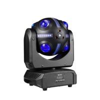 120W Laser RGBW LED Moving Head Lichter mit DMX512-Steuerung, HomeKit-kompatibel für Bar, Party und Bühnenbeleuchtung