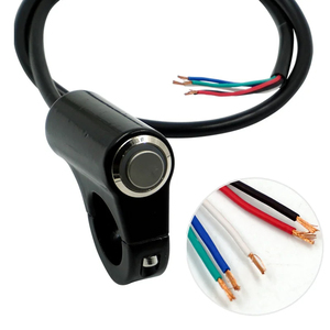 YHMOTO Universal 7/8" 22mm Handlebar Switch Horn Fog Light Turn Signal on Off Button for <b>ATV</b> <b>UTV</b> Scooter Snowmobile - Product Image 2