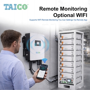 Système hybride de panneaux solaires TAICO, hybride 20 kW 25 kW, onduleurs solaires haute tension, kw 20 kW 25 kW, onduleur solaire hybride pour la maison - Product Image 4
