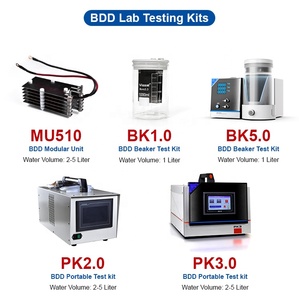 Kit portátil de prueba de diamante dopado con boro (BDD) para tratamiento de aguas residuales industriales, sustrato Nb, PK 3.0, prueba a escala de laboratorio in situ - Product Image 6
