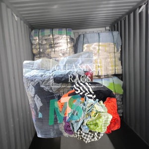 Trapos de Algodón Reciclado Altamente Absorbentes para Limpieza, Paños de Limpieza y Trapos Industriales de Algodón Cortado - Product Image 1