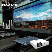 Projecteur laser interactif immersif pour divers scénarios, projection intérieure avec Wi-Fi intégré et 3D pour restaurant, salle de banquet