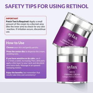 Crème raffermissante pour le cou avancée, acide hyaluronique, lifting des rides, resserrement de <span class=keywords><strong>la</strong></span> <span class=keywords><strong>peau</strong></span>, anti-âge, hydratation intense, Sylax - Product Image 3