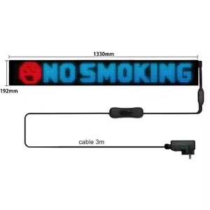 Panneau LED matriciel extérieur étanche 16x144 pixels, programmable, <span class=keywords><strong>pour</strong></span> écran d'affichage Angel Eyes, avec application <span class=keywords><strong>pour</strong></span> yeux clignotants et effet de clignotement, et SDK - Product Image 4