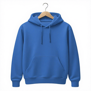 Sweat-shirts à capuche décontractés pour hommes de haute qualité, 100% coton, avec poche et logo brodé, écologiques, prix de gros BD - Product Image 4