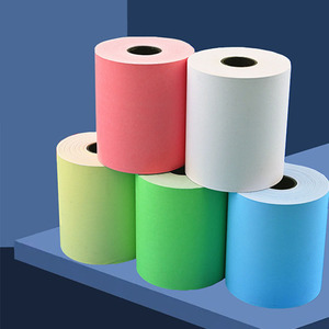Factory Custom <strong>Colour</strong> Thermal Paper <strong>Roll</strong> Printing Cash Register Paper Popular Pink Yellow Blue Green Orange Thermal <strong>Roll</strong> - Product Image 5
