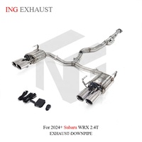 ING Vente Directe Usine – Pièces Haute Performance à Débit Élevé – Échappement Valvetronic en Acier Inoxydable en Gros pour Subaru WRX 2.4T 2024+