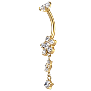 <span class=keywords><strong>Anelli</strong></span> per ombelico in titanio ASTM F136 con zirconia cubica, gioielli piercing, <span class=keywords><strong>anelli</strong></span> galleggianti pendenti per ombelico, orecchini a perno <span class=keywords><strong>Helix</strong></span> - Product Image 5