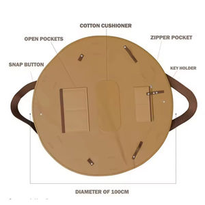 Bolsa de Playa Extra Grande para Mujer, Plegable, Resistente a la Arena, Manta de Picnic, Perfecta para Piscina, Camping y Playa - Product Image 5