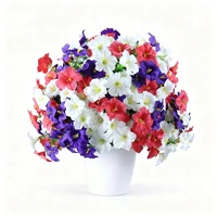 Panneaux de Calla, Remplisseurs de Pivoines, Machines à Bouquets, Magnolias en Mousse en Gros, Tiges de Fleurs Artificielles de Luxe pour Mariage, Étagère en Bois pour Fleurs Artificielles