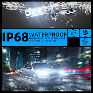 Yükseltme LED lamba IP68 su geçirmez E5 Hi/Lo ışıkları H4 9003 65W 6500K <span class=keywords><strong>Xenon</strong></span> beyaz LED ampul - Product Image 4