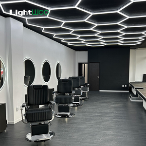 Lámpara LED para Taller de Automóviles, Luz de Reparación de Automóviles, Luz LED de Panal para Salas de Exhibición de Automóviles y Gimnasios, Lámpara de <span class=keywords><strong>Trabajo</strong></span> Antideslumbrante - Product Image 3