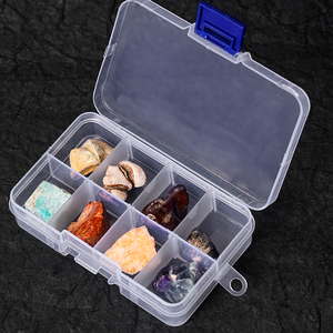 Caja <span class=keywords><strong>de</strong></span> especímenes fósiles <span class=keywords><strong>de</strong></span> Feng Shui <span class=keywords><strong>de</strong></span> 8 rejillas para el aprendizaje <span class=keywords><strong>de</strong></span> ciencias con concha amonita Trilobita erizo <span class=keywords><strong>de</strong></span> <span class=keywords><strong>mar</strong></span> - Product Image 5