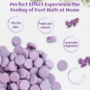 Tablettes de <span class=keywords><strong>sel</strong></span> de bain à la lavande de l'Himalaya OEM/ODM, forme solide naturelle, parfum floral pour la relaxation des muscles endoloris, le sommeil apaisant et le spa des pieds - Product Image 3
