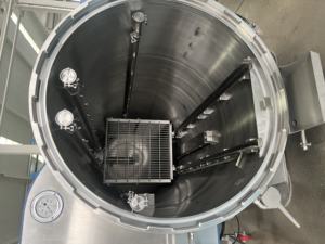 Stérilisateur automatique à vapeur SUMPOT pour produits laitiers, café, lait, jus, bouteilles alimentaires, certifié CE ASME - Product Image 3