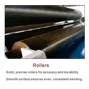 業界最先端の金属板圧延装置 W12 四本ロール CNC油圧式 4mm、<span class=keywords><strong>6mm</strong></span>、8mm、10mm プレベンディング ゼロウェイスト シートベンダー - Product Image 4