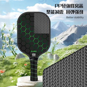 Ensemble de raquettes de pickleball PanelSound en fibre de carbone PS-XK01, équipement d'entraînement avec sac de transport et balles - Product Image 3