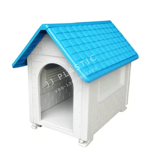 Custom Kleine Plastic Waterdichte Grote Enorme Geïsoleerde Luxe Hond Huis Kennel Kmart Outdoor Indoor Van Hond