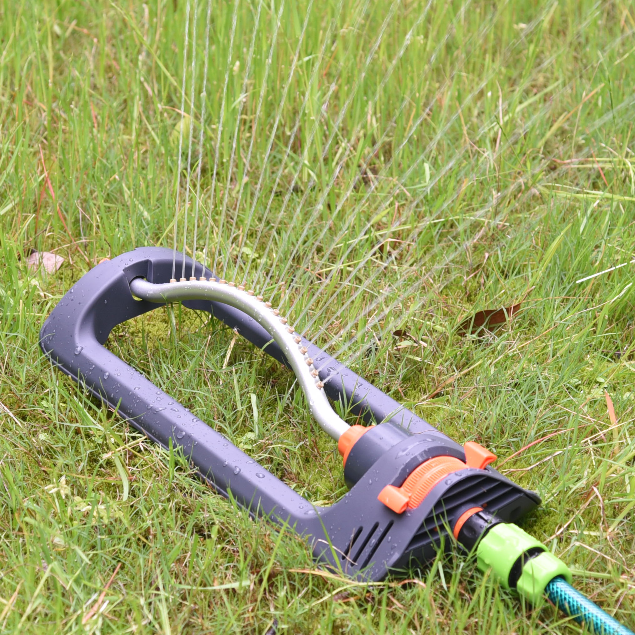 19 holes garden water oscillate sprinkler