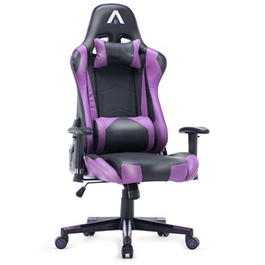 Échantillon Gratuit - <span class=keywords><strong>Chaise</strong></span> de Gaming Ergonomique en Cuir pour Étudiants et Enfants, Fauteuil <span class=keywords><strong>Gamer</strong></span> Exécutif avec Accoudoirs 2D et <span class=keywords><strong>Coussin</strong></span> d'Assise - Product Image 3