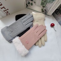 Vêtements d'hiver pour femmes, en peluche épaisse, multifonctionnels, coupe-vent, compatibles avec les écrans tactiles
