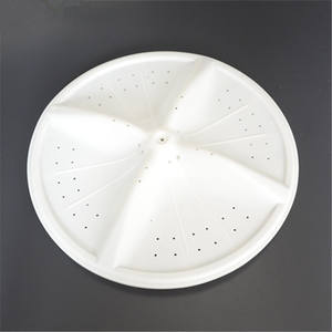 Washing Machine Pulsator Disc 10-Tooth White For Twin Tub Semi-Automatic <b>Top</b> <b>Loading</b> - Product Image 1