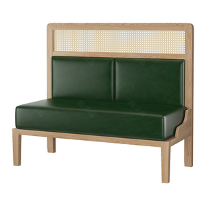 Ensemble de table et de chaises de salle à manger de style thaïlandais moderne en bois massif, conçu pour les cafés, les restaurants, les hôtels, les cantines - Product Image 6