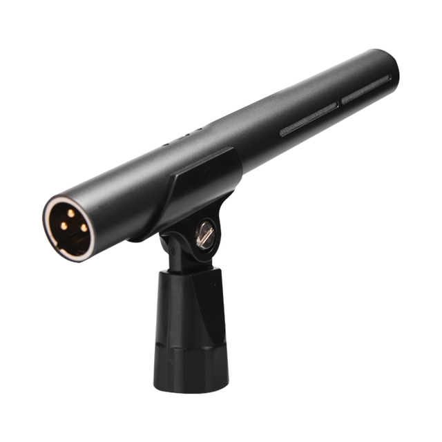 E-IMAGE PM-510 Super-Cardioid Directional All Metal Professional Condenser Shotgun Microphone