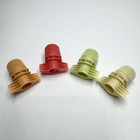 Bouchon à vis professionnel pour bec verseur en PE/PP, écologique, durable, de 5,4 mm à 15 mm, réutilisable, de qualité alimentaire, anti-fuite