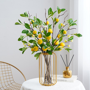Ramas de Limón Artificiales Mo Hua Ge, Decoración para el Hogar de Plástico, Accesorios de Fotografía, Moldeado por Inyección - Product Image 2