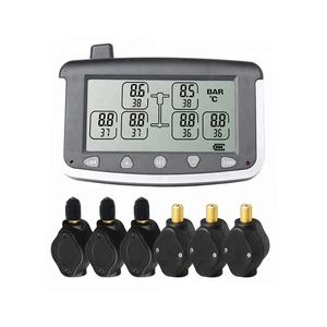 Capteurs TPMS - 6 de haute précision pour camions et remorques, 0-188PSI, amplificateur de signal, affichage monochrome, poignées de remorques multiples - Product Image 4