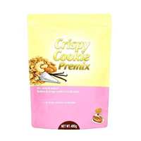Pochette d'emballage alimentaire personnaliséePaquet de 1 lb Mini petit sachet Sac d'emballage pour biscuit Ziplock réutilisable comestible Sac debout en mylar