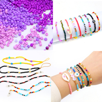 9000 pièces/boîte 28 couleurs verre Miyuki ensemble de perles de rocaille boîte emballage à grille individuelle pour bijoux à bricoler soi-même Bracelet Kit de fabrication