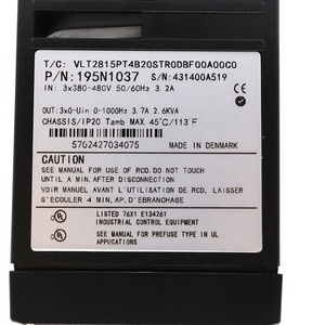 Variateur de fréquence 195N1037 1,5 kW, alimentation d'usine d'origine, en stock mondial - Product Image 1
