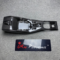 Panneau de base de console centrale en fibre de carbone véritable pour Ferrari 812 Superfast GTS, kit d'intérieur pour Ferrari 812