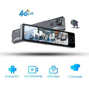 Rétroviseur Voiture DVR IPS 11 Pouces 3 Caméras 4G <span class=keywords><strong>Android</strong></span> 8.1 GPS Navi ADAS 2G RAM 32G ROM Enregistreur Vidéo Auto 1080P - Product Image 3