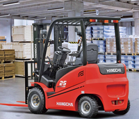 Forklift Mini Hangcha Seri A 2.5 Ton Truk Forklift Listrik dengan Pengiriman Gratis