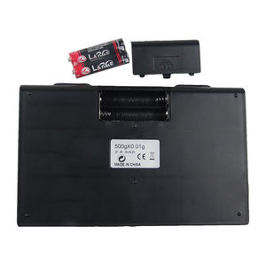 เครื่องชั่งดิจิตอลขนาด500กรัม/0.01กรัมเครื่องประดับเหรียญเงินเหรียญทองขนาดกระเป๋าโน้ตบุ๊คกรัมขนาดพกพา - Product Image 4