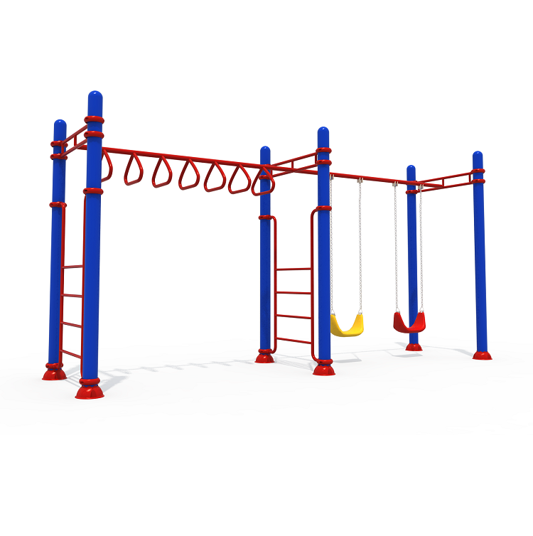 QiaoQiao Kids Swing Steel Outdoor Playground
